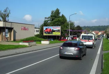 Slovenská E50,I/50, Bučovice, Vyškov, billboard