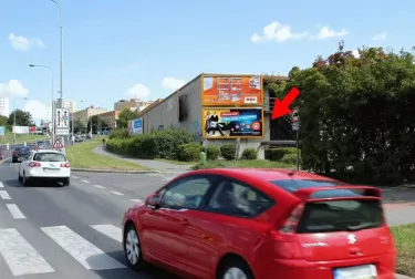 Čs.exilu, Praha 4, Praha 12, billboard