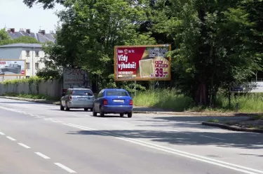 U Koupaliště, Ostrava, Ostrava, billboard