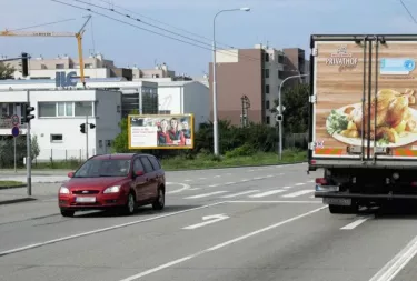 Řípská /Švédské valy, Brno, Brno, billboard
