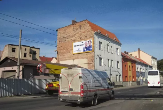 Hrbovická /B.Němcové, Ústí nad Labem, Ústí nad Labem, billboard