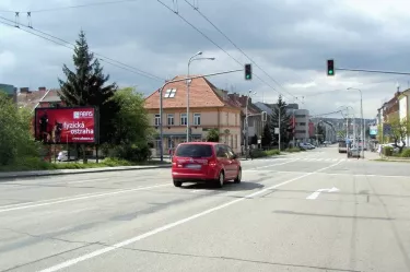 Olomoucká /Turgeněvova, Brno, Brno, billboard