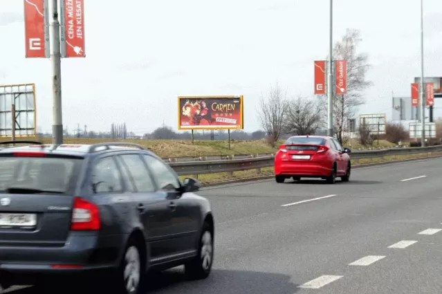 Rozvadovská spoj., Praha 5, Praha 13, billboard