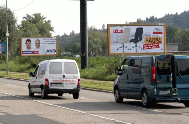 Kníničská /Jundrovská, Brno, Brno, billboard