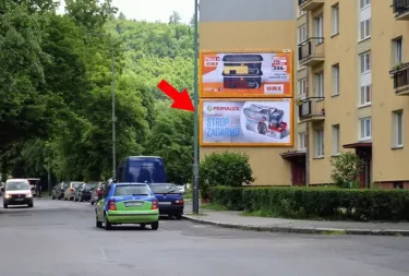 Šumavská /Bečovská, Karlovy Vary, Karlovy Vary, billboard