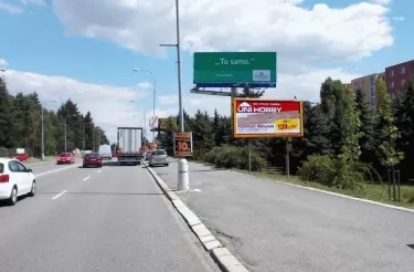 Jihlavská /Pod Nemocnicí, Brno, Brno, billboard