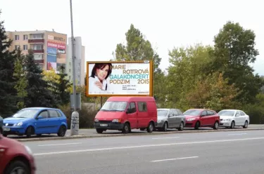 Jihlavská /Pod Nemocnicí, Brno, Brno, billboard