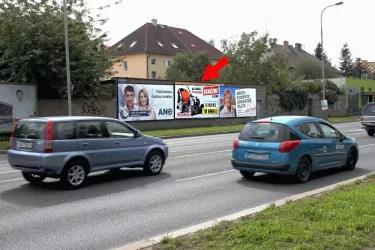 Mariánská /Hodkovická, Praha 4, Praha 12, billboard