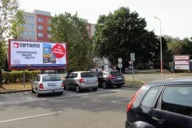 Bělehradská KAUFLAND, Pardubice, Pardubice, billboard
