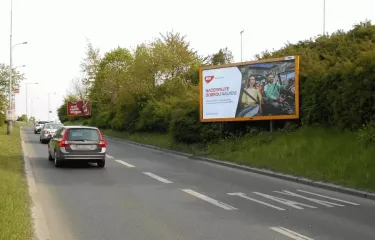 Černokostelecká /U Vozovny, Praha 10, Praha 10, billboard
