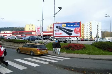 Horská KAUFLAND, Trutnov, Trutnov, billboard