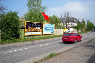 Okružní /Dělnická, Olomouc, Olomouc, billboard