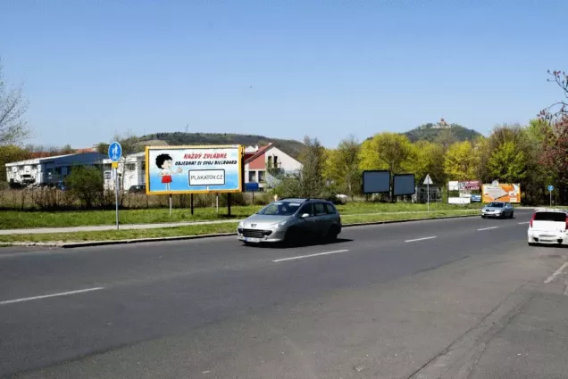 Bělehradská PENNY, Most, Most, billboard