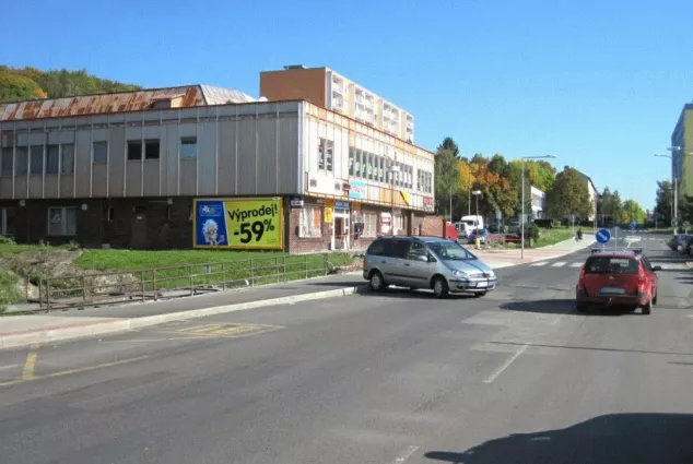 Hamerská /Přátelství NC, Litvínov, Most, billboard