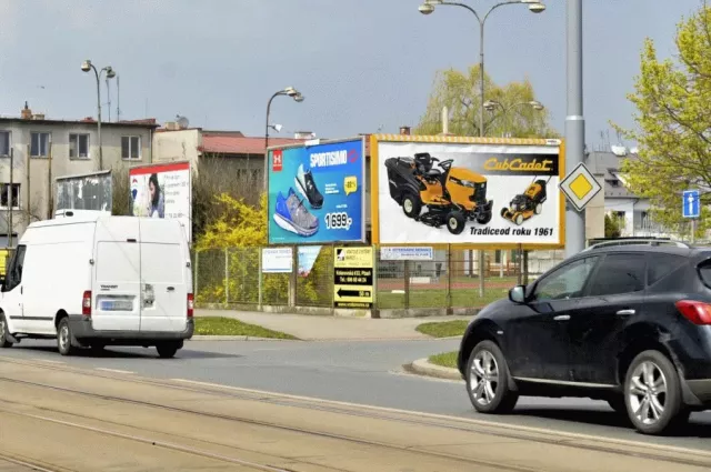 Koterovská /Pivovarská, Plzeň, Plzeň, billboard