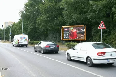 Mírového hnutí /Brodského, Praha 4, Praha 11, billboard