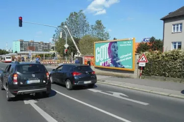 Na Padesátém "M"Skalka, Praha 10, Praha 10, billboard