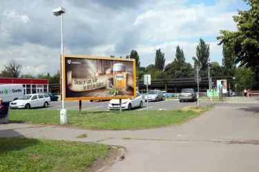Palackého tř. nádr.BUS, Pardubice, Pardubice, billboard