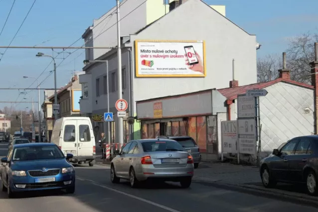 Pražská tř. /Zelená, Hradec Králové, Hradec Králové, billboard