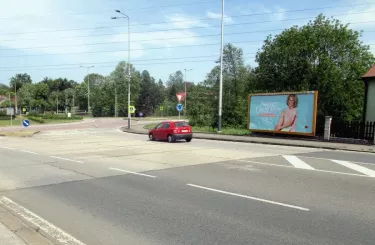 Těšínská /Fryštátská, Ostrava, Ostrava, billboard