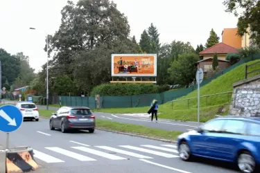 Martinovská /Sokolovská, Ostrava, Ostrava, billboard prizma