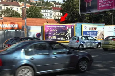 Vrchlického /Starokošířská, Praha 5, Praha 05, billboard