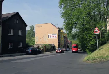 Žukovova, Ústí nad Labem, Ústí nad Labem, billboard