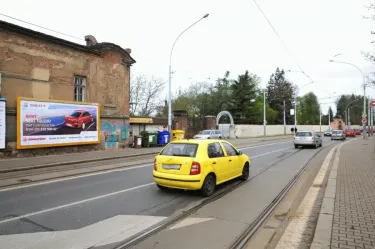 Slovanská /Mikulášská I/20, Plzeň, Plzeň, billboard