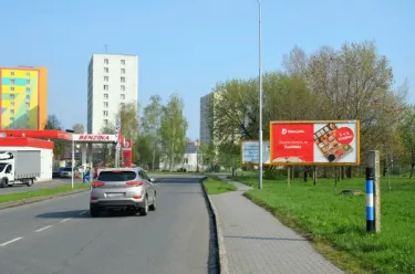 Aviatiků, Ostrava, Ostrava, billboard