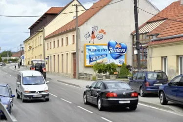 Želetava E59 II, I/38,Želetava, Třebíč, billboard