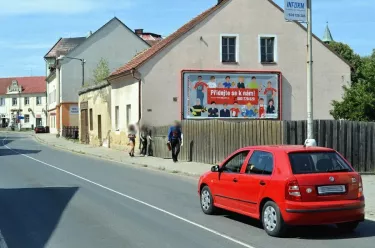 Jesenice, I/27,Jesenice, Rakovník, billboard