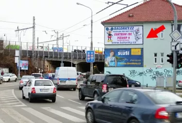 Karlova /Provazníkova I/42, Brno, Brno, billboard