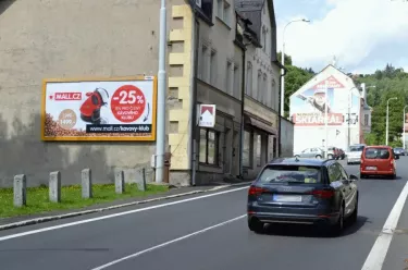 Jáchymov, I/25,Jáchymov, Karlovy Vary, billboard
