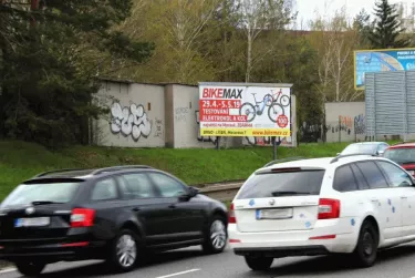 Hradecká /Herčíkova, Brno, Brno, billboard