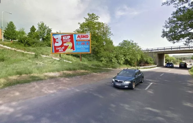 Chironova /Libušina tř., Brno, Brno, billboard