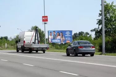 Jihlavská /Bítešská, Brno, Brno-město, billboard