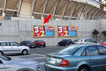 Čs. dobrovolců KAUFLAND, Teplice, Teplice, billboard