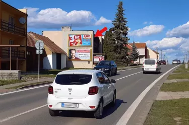 I/55, Veselí nad Moravou, Hodonín, billboard