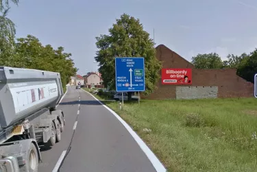 Mořice, I/47,Mořice, Prostějov, billboard