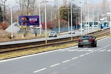 Plzeňská, Ostrava, Ostrava, billboard