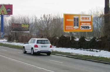 Kníničská, Brno, Brno, billboard