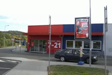 Plzeňská TESCO, Planá, Tachov, CLV